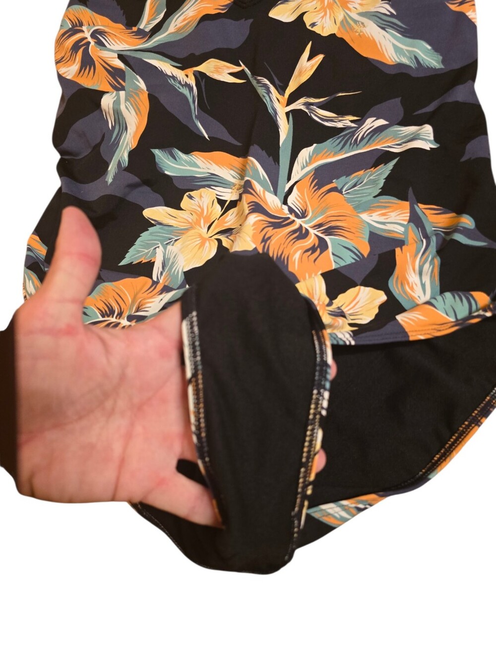Roxy One Piece Swimsuit ANTHRACITE TROPICOCO Size Large - Picture 8 of 12